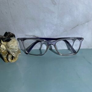 Fendi F946 516 135 Purple 2 Toned Eyeglasses Frames Only Italy